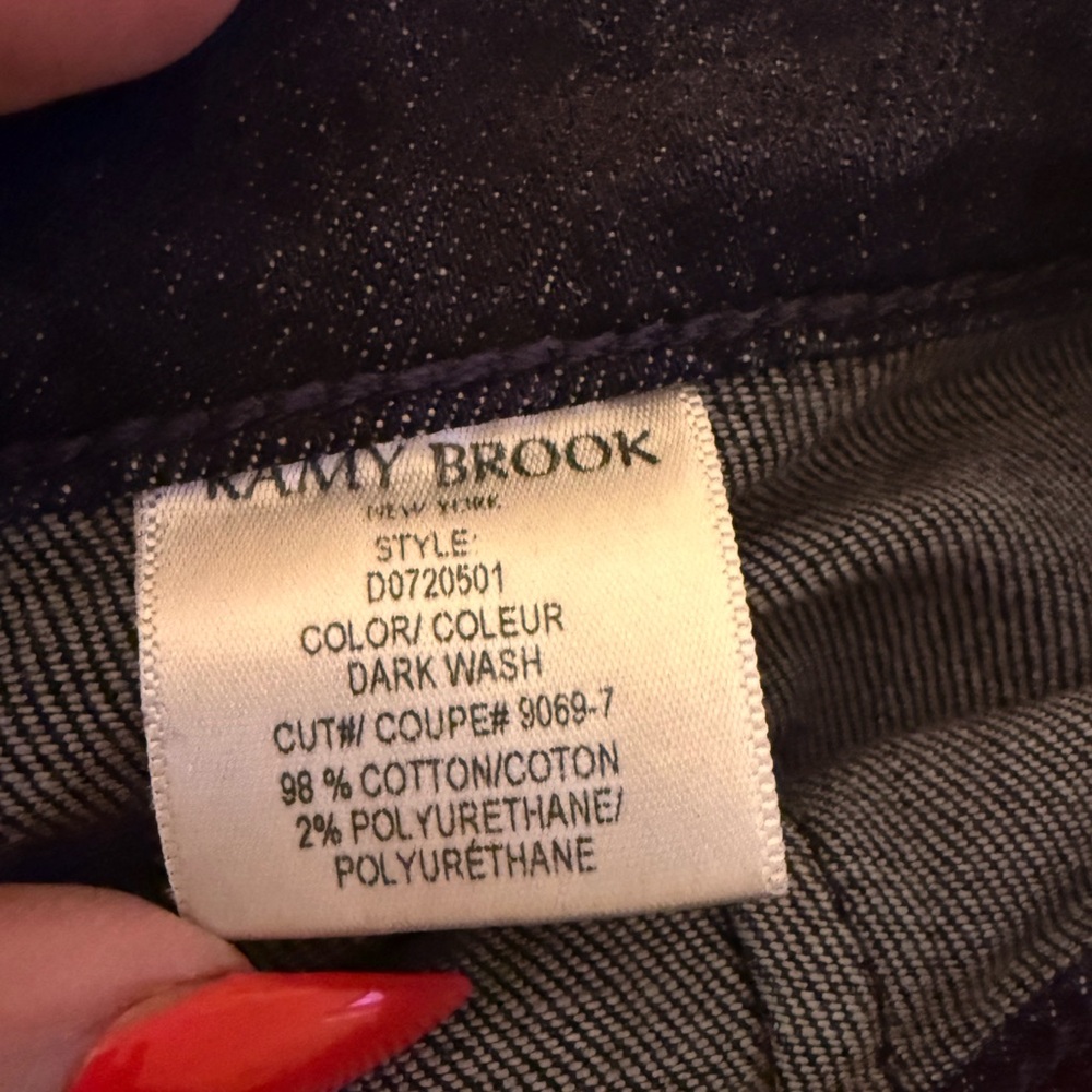 Ramy Brook Dark Blue Flare Pants - Picture 13 of 13